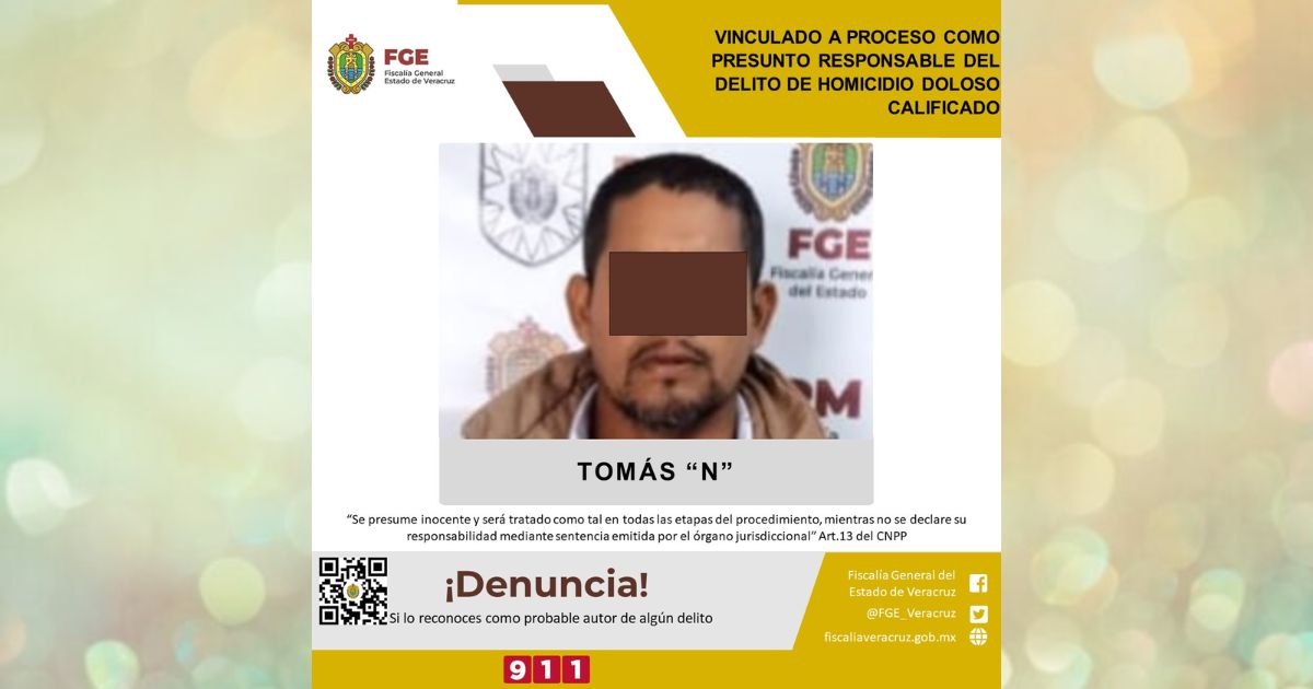 Vinculado a proceso como presunto responsable del delito de homicidio ...
