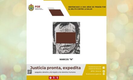 Sentenciado a dos años de prisión por el delito contra la salud