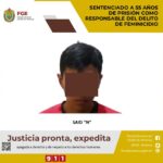 Chicontepec: Sentenciado a 55 años de prisión como responsable del delito de feminicidio