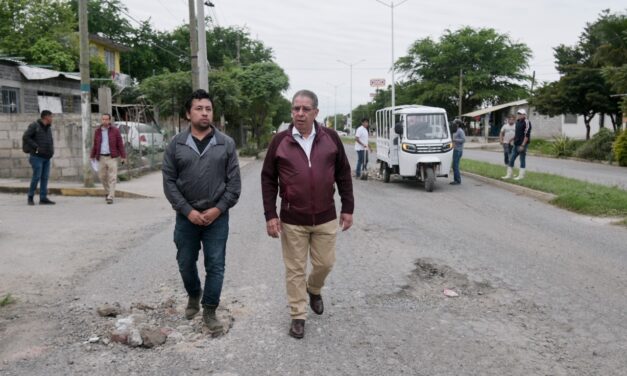 Se reconstruirá el Libramiento Adolfo López Mateos en TUXPAN con una inversión de 8 millones 491 mil 200 pesos: Alcalde José Manuel Pozos Castro.
