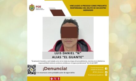Vinculado a proceso como presunto responsable del delito de secuestro agravado en Misantla