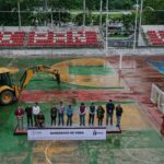 Inician obras de rehabilitación de la Unidad Deportiva “Enrique Valdez Constantino”