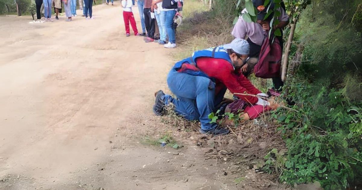 Encuentran sin vida a hombre en camino de terracería en Pánuco, Veracruz
