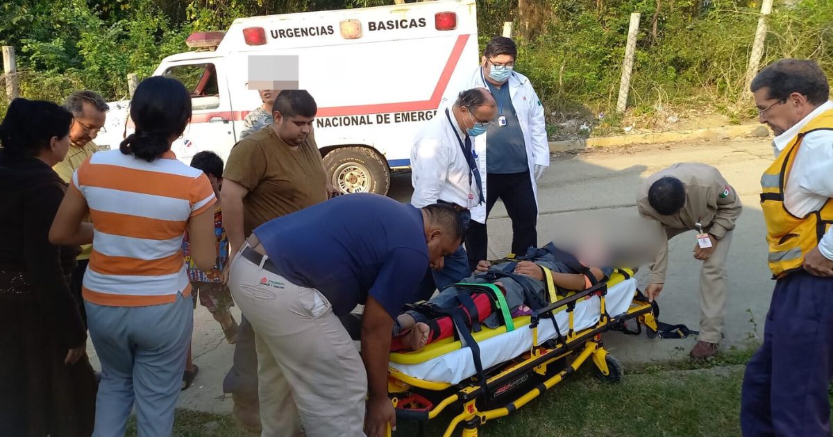 Cerro Azul: Joven lesionado tras derrape en su motocicleta