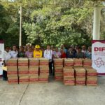 Entrega DIF Tuxpan despensas a grupos de atención prioritaria