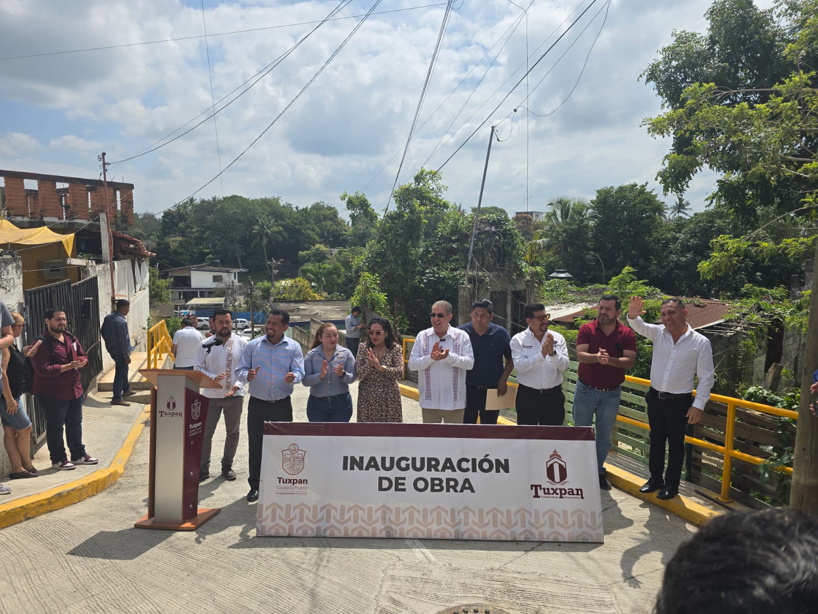 La calle Naciones Unidas, de la colonia el Esfuerzo fue transformada con obras de pavimentación, guarniciones y banquetas