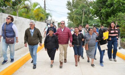 Continúa la transformación de la colonia Ampliación Rodríguez Cano