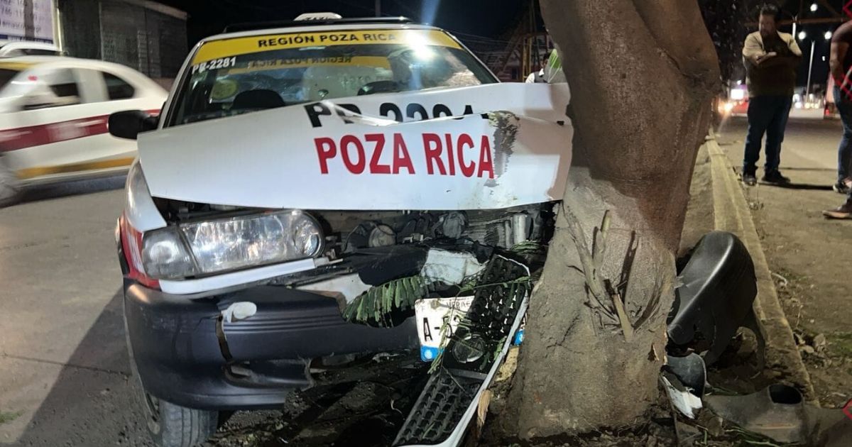 Pozarricense ebrio choca en Tihuatlán