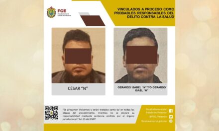 Dos sujetos vinculados a proceso por delitos contra la salud en Misantla