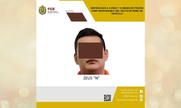 Martínez de la Torre: Zeus es sentenciado por el delito de robo de vehículo