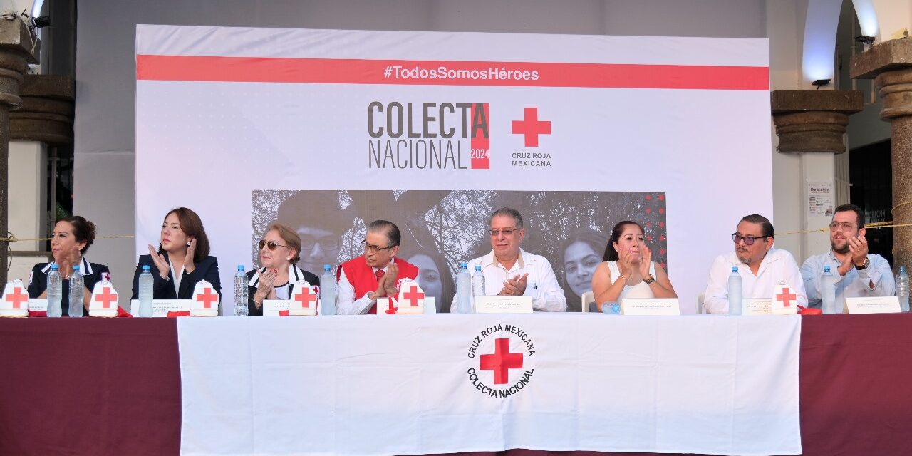 Inició la Colecta Anual de Cruz Roja, Delegación Tuxpan