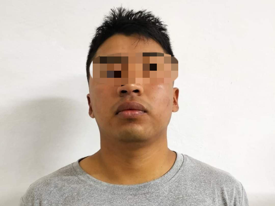 Papantla: Elemento de la SEDENA detenido como presunto responsable del atraco al Gigante de los Azulejos