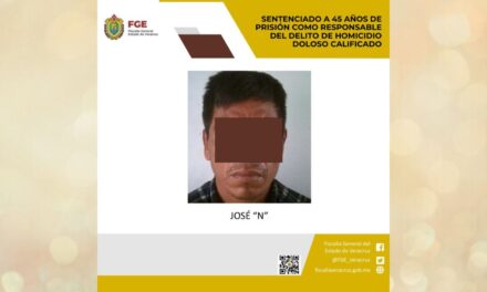 Álamo: 45 años de prisión por homicidio doloso