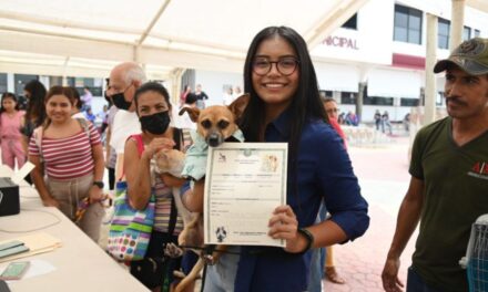 Tuxpan: Mañana lunes será el registro gratuito de mascotas, en la Plaza Cívica, de 10:00 a 17:00 horas