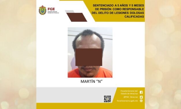 Martínez de la Torre: Sentencia de 5 años y 5 meses de prisión por  lesiones dolosas calificadas 