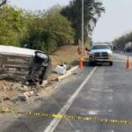 Terrible accidente en la México-Tuxpan: Dos personas fallecidas tras ser impactadas por pesada unidad