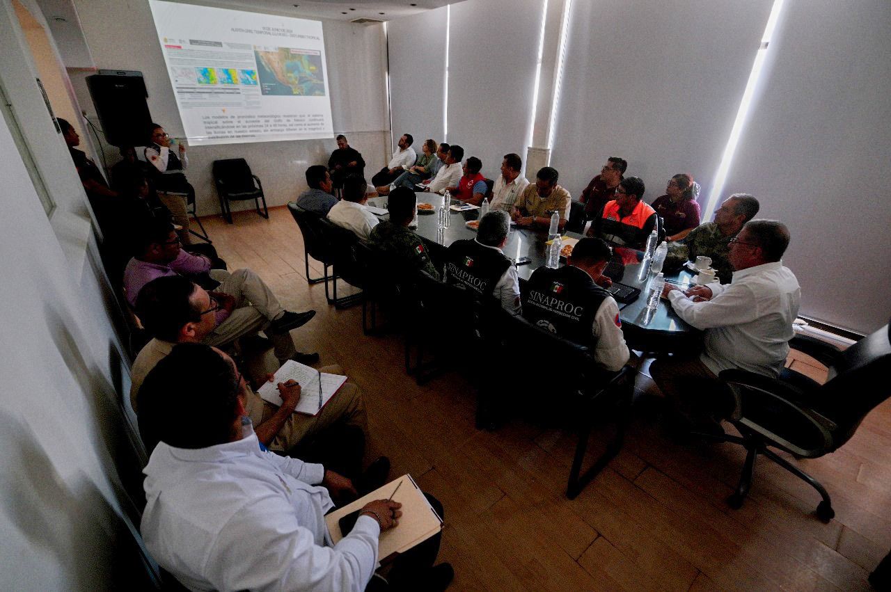 Tuxpan está en alerta, listo y coordinado para brindar atención y respuesta inmediata ante cualquier fenómeno meteorológico