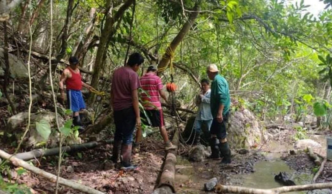 Tepetzintla: Lluvias provocan daños en el suministro de agua