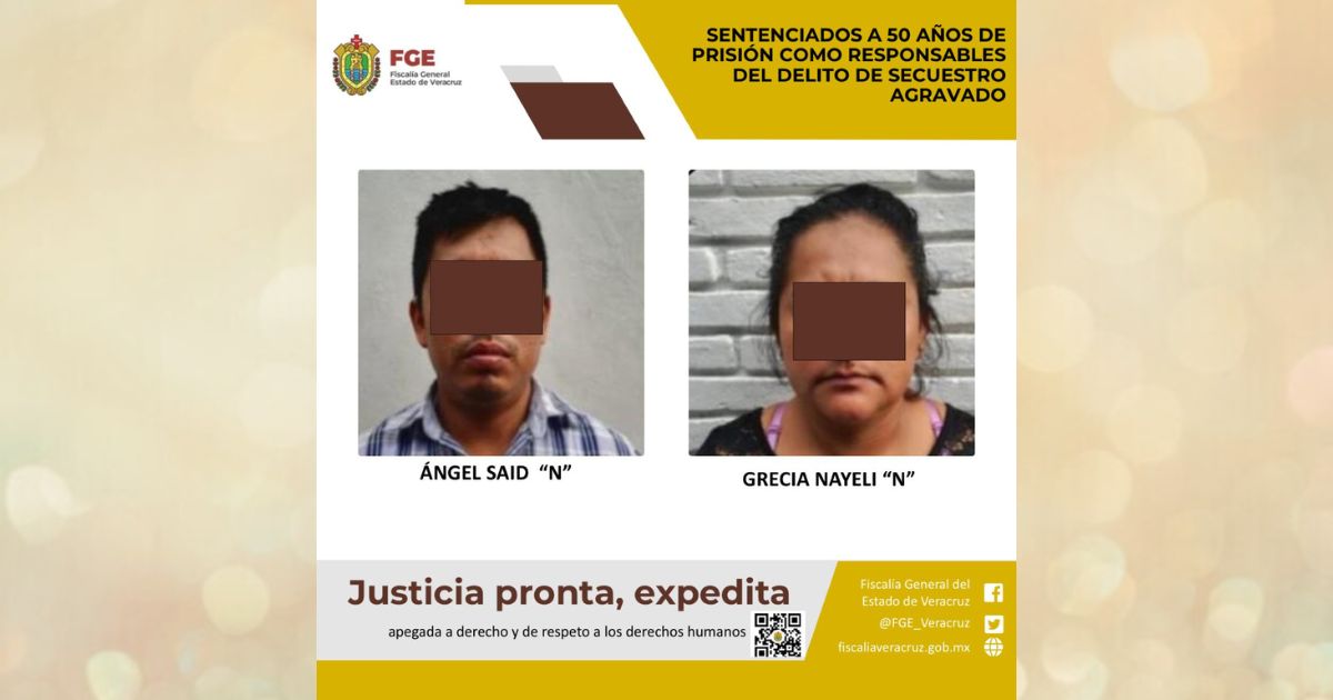 Sentenciados a 50 años de prisión por el delito de secuestro en Poza ...