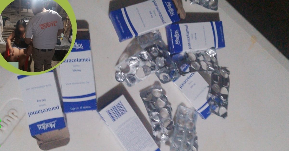 Tantoyuca: PC auxilia a joven intoxicada por ingesta de medicamento