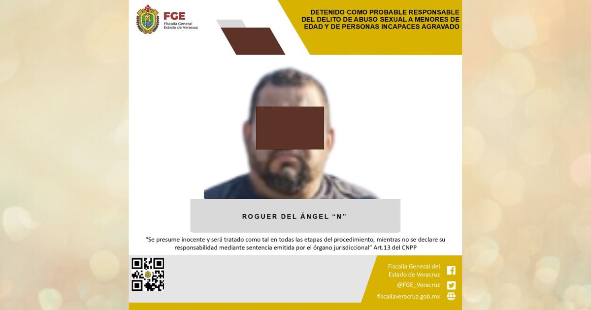 Pánuco: Detenido como probable responsable del delito de abuso 
