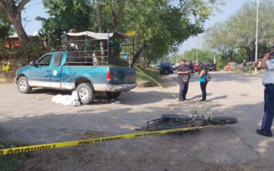 Tempoal: Motociclista pierde la vida tras chocar contra una camioneta