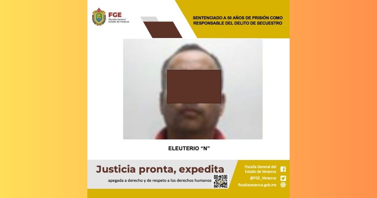 50 años de prisión por el delito de secuestro en Martínez de la Torre