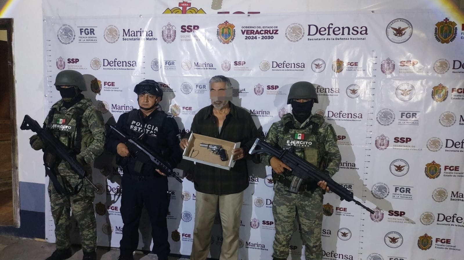 Ejército Mexicano y Guardia Nacional aseguran a presunto responsable de homicidio