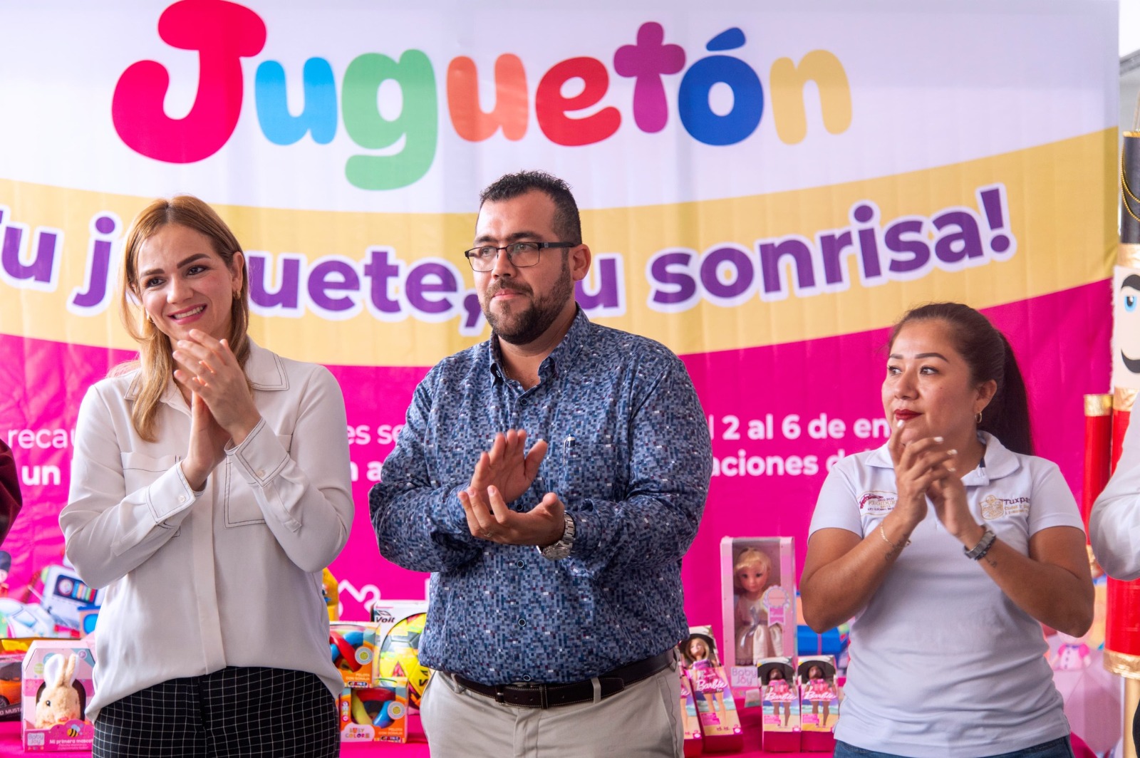 Inicia el “Juguetón” para llevar felicidad a la niñez tuxpeña en el Día de Reyes