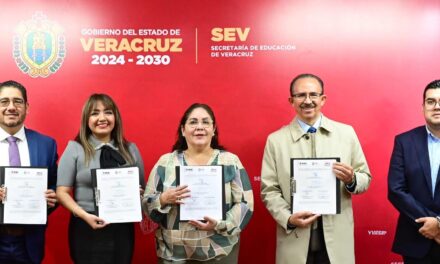 Firman convenio SEV, INE y OPLE para uso de escuelas en elecciones