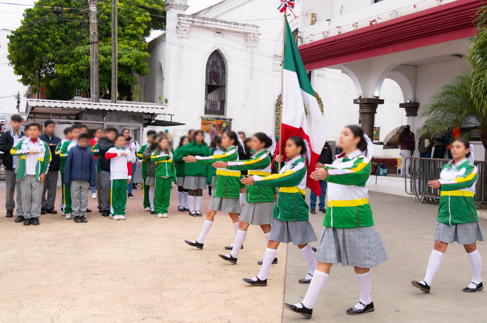 Con Lunes Cívico, el gobierno de Tuxpan conmemoró el aniversario del natalicio del Gral. Ignacio Allende