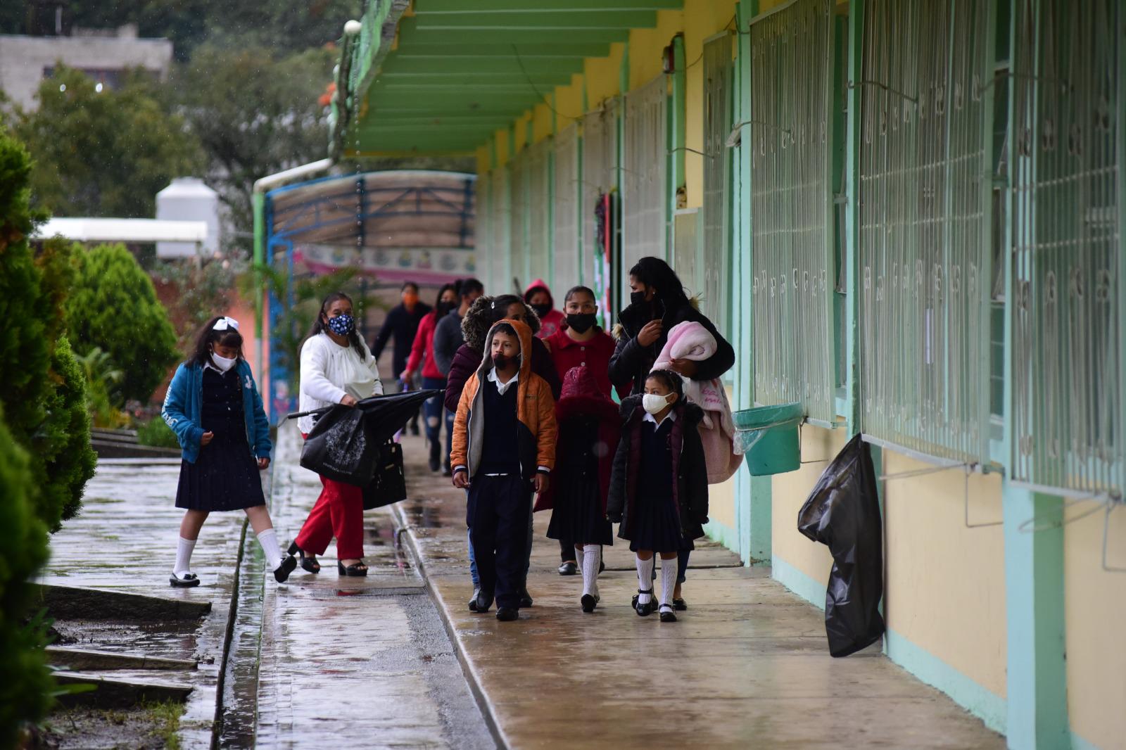 Implementan Horario de Invierno en Escuelas de Veracruz