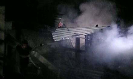 Se incendia una casa en Potrero del Llano