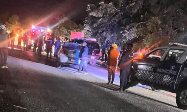 Choque en la carretera Naranjos – Chontla deja tres lesionados