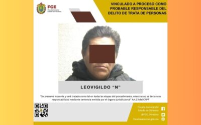 Vinculan a Leovigildo “N” por el delito de trata de personas