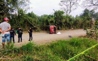Tragedia en Tihuatlán: Estudiante del TEBAEV pierde la vida en aparatoso accidente