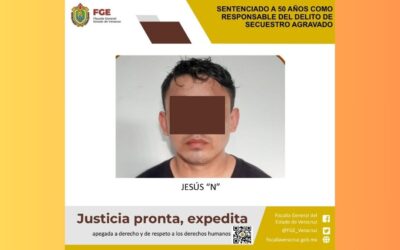 50 años de prisión por el delito de secuestro agravado en Tamiahua