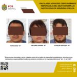 Vinculan a proceso a tres personas por delitos contra instituciones de seguridad pública en Papantla