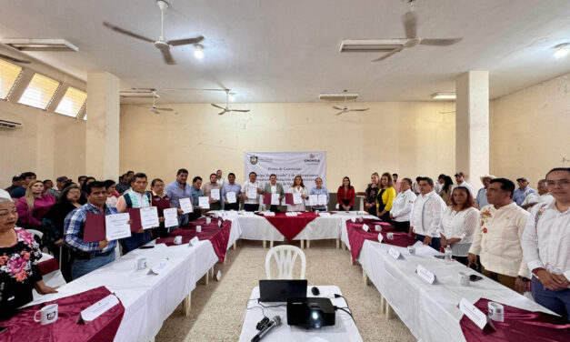 Poder Judicial firma convenios históricos con 10 Ayuntamientos del norte de Veracruz