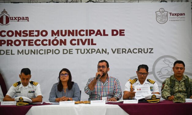 Tuxpan: En sesión de Consejo Municipal se presentó el Programa Operativo Semana Santa 2025