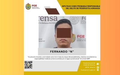 Pánuco: Imputan a Fernando “N” por pederastia en agravio de su sobrina