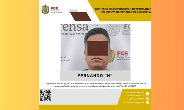 Pánuco: Imputan a Fernando “N” por pederastia en agravio de su sobrina