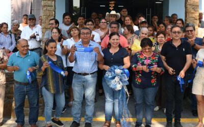 Concluye rehabilitación  del auditorio municipal de Castillo de Teayo