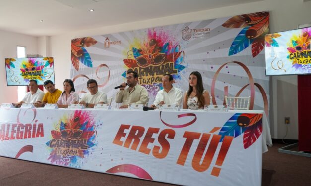 ¡Cartelera Oficial del Carnaval Tuxpan 2025!