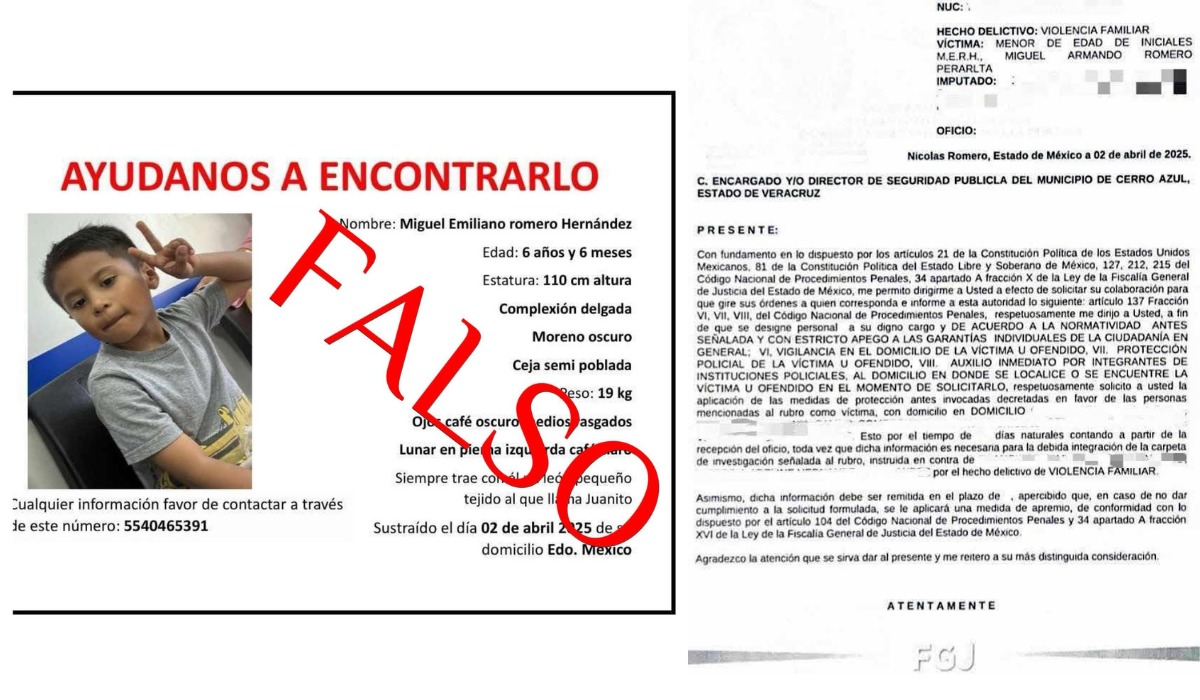 Padre desmiente rumores sobre la desaparición de su hijo en Cerro Azul