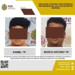  Daniel “N” y Marco Antonio «N” vinculados por el delito de secuestro en Papantla