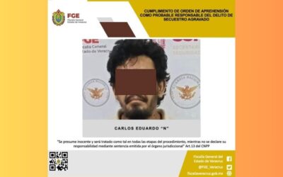 A casi 11 años del delito, capturan a presunto secuestrador en Tecolutla