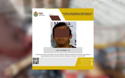 Detienen al presunto responsable del homicidio en la central camionera de Papantla