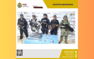 Objetos asegurados en cateo realizado en zona centro de Chicontepec