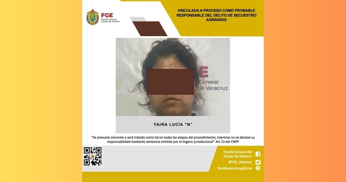 Vinculada a proceso por doble secuestro en Martínez de la Torre